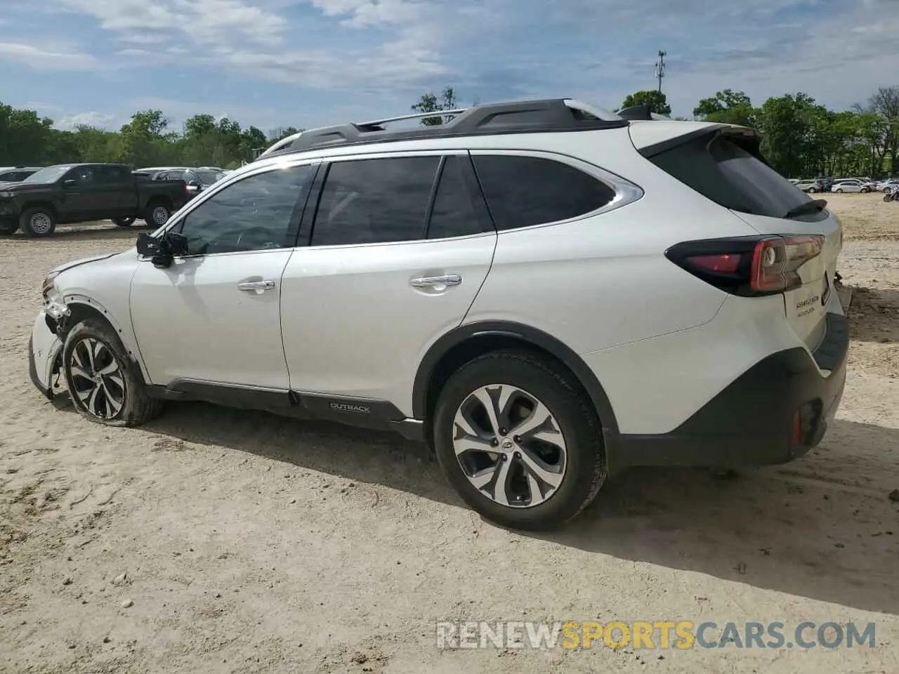 2 Photograph of a damaged car 4S4BTAPC8L3253975 SUBARU OUTBACK 2020