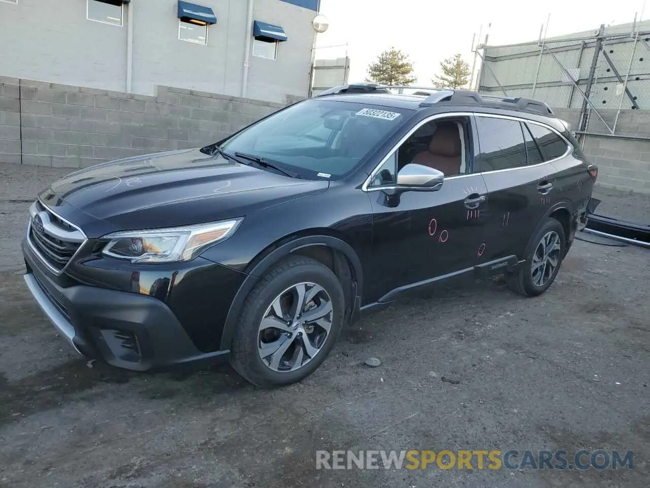 1 Photograph of a damaged car 4S4BTAPC9L3194886 SUBARU OUTBACK 2020