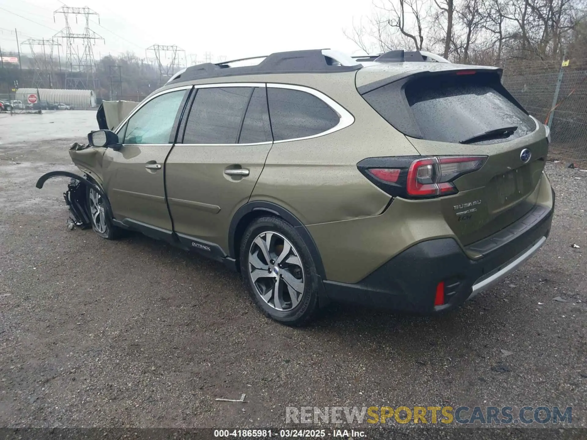 3 Photograph of a damaged car 4S4BTAPC9L3267268 SUBARU OUTBACK 2020
