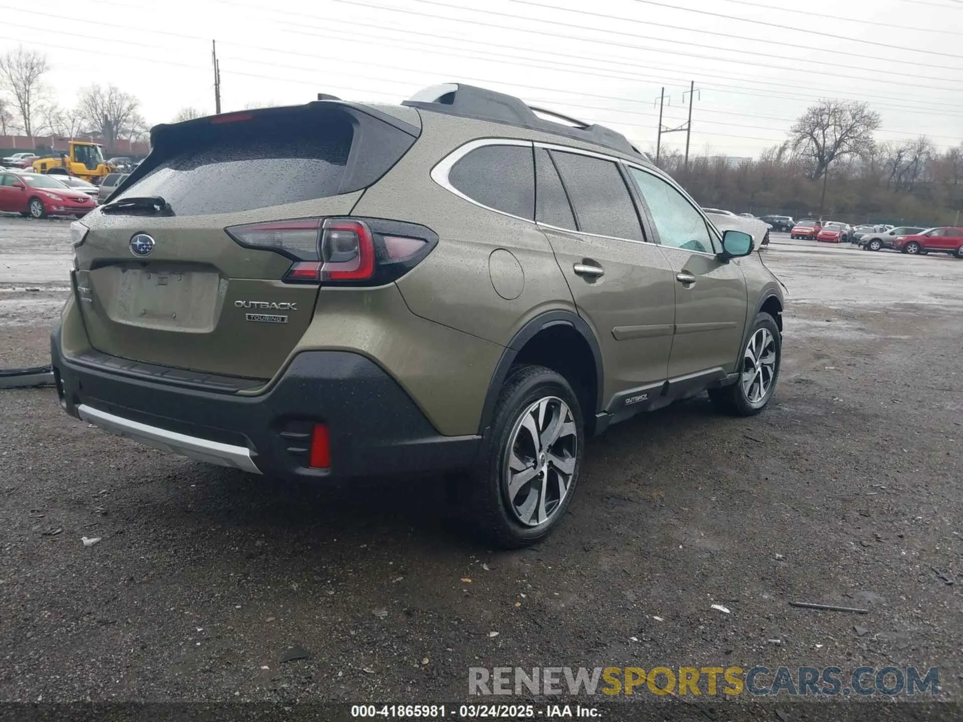 4 Photograph of a damaged car 4S4BTAPC9L3267268 SUBARU OUTBACK 2020