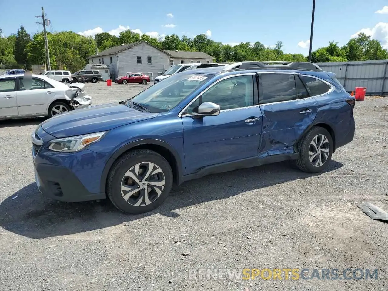 1 Photograph of a damaged car 4S4BTAPC9L3269781 SUBARU OUTBACK 2020