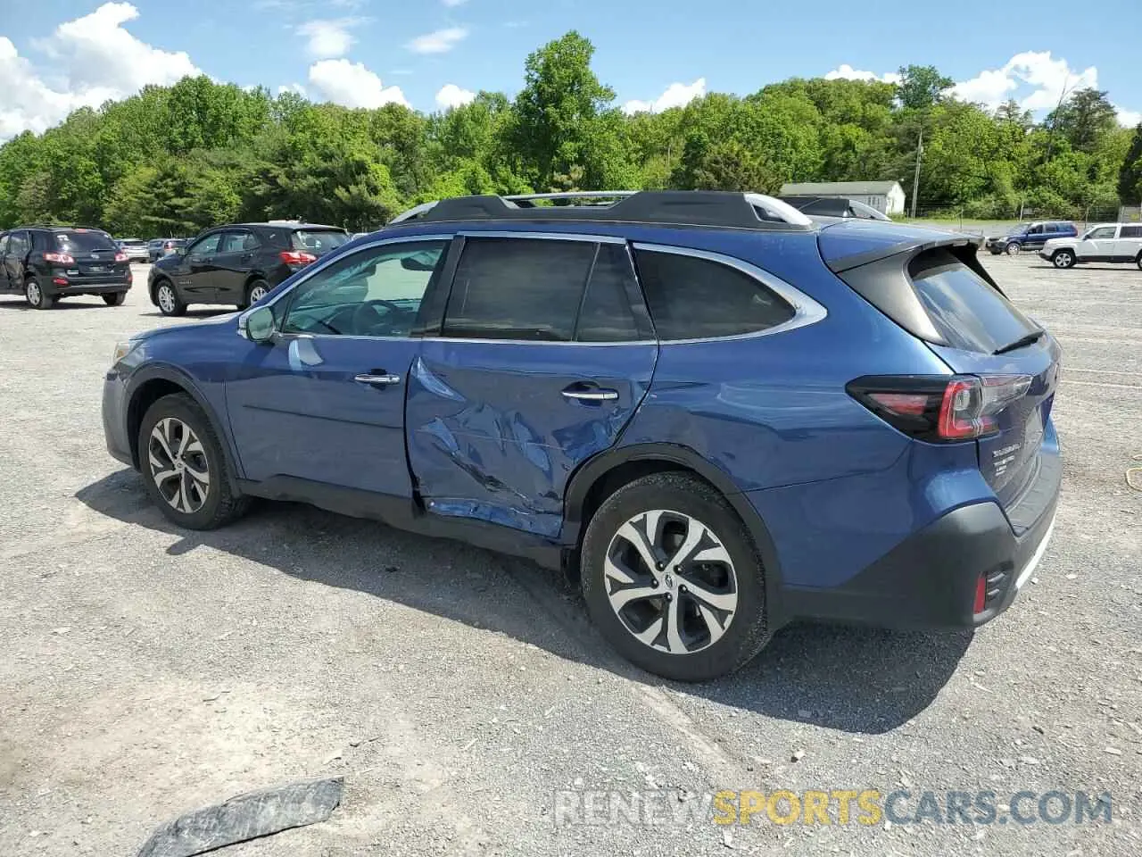2 Photograph of a damaged car 4S4BTAPC9L3269781 SUBARU OUTBACK 2020