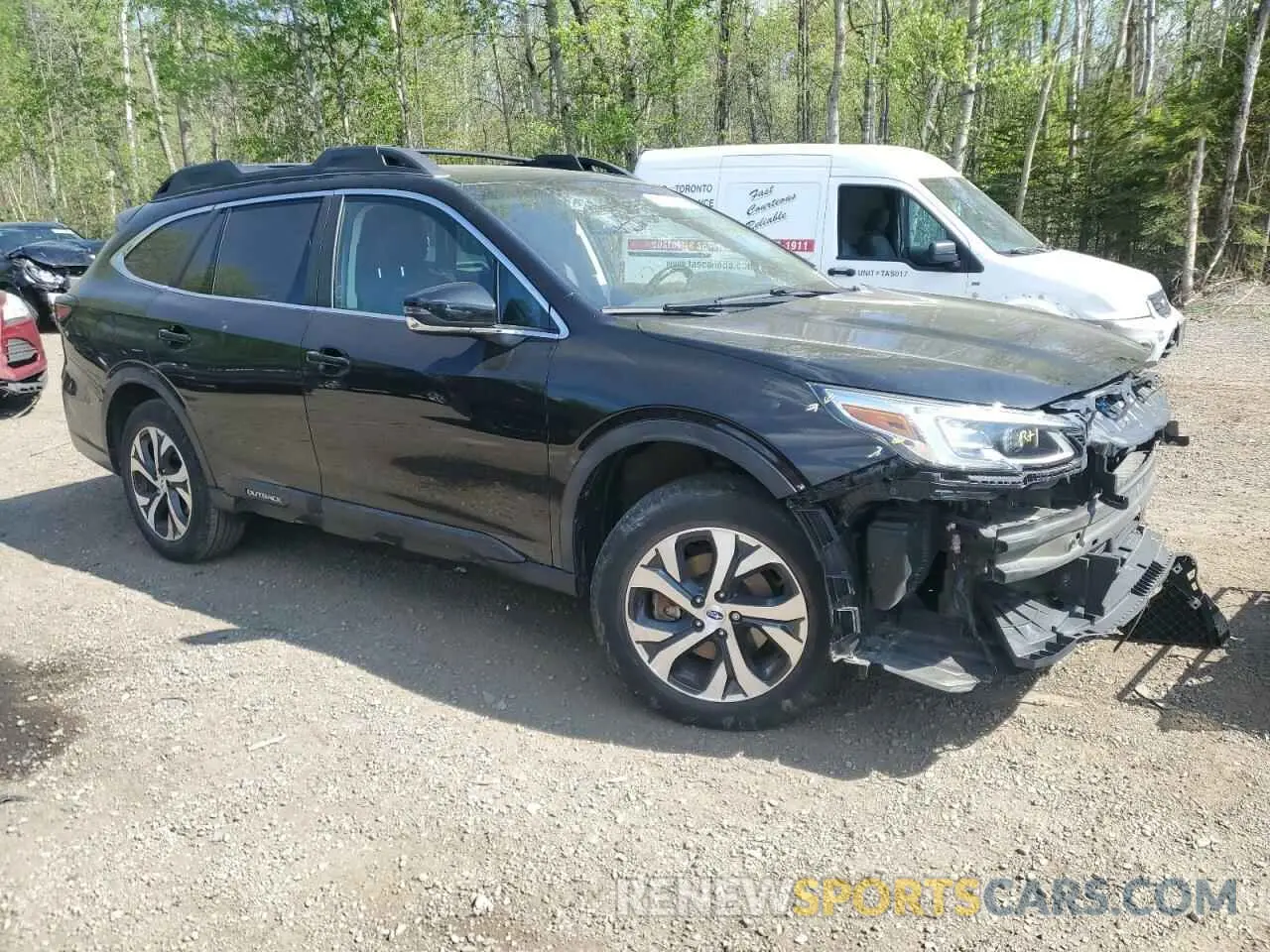 4 Photograph of a damaged car 4S4BTDNC5L3111829 SUBARU OUTBACK 2020