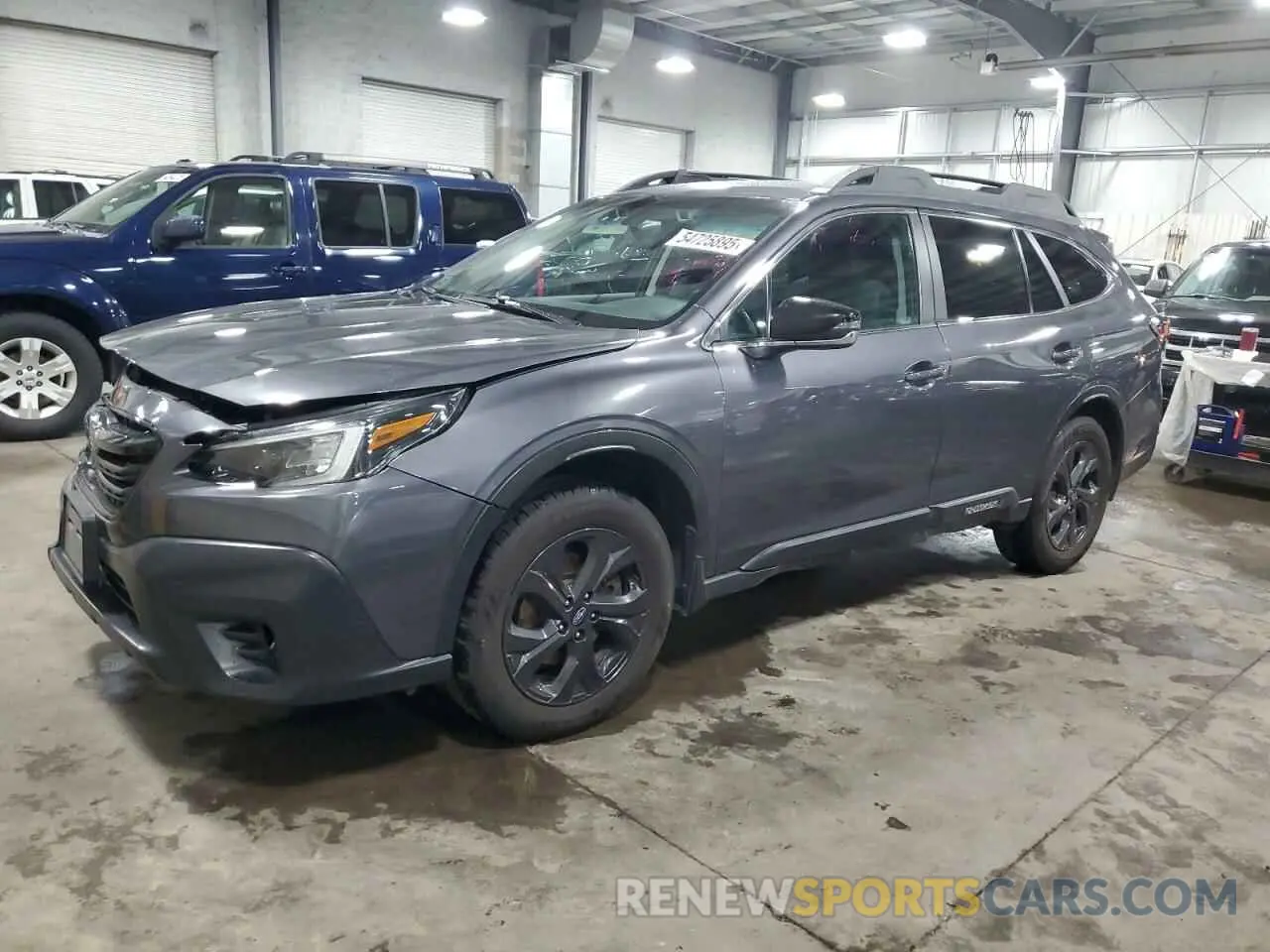 1 Photograph of a damaged car 4S4BTGHD6L3167333 SUBARU OUTBACK 2020
