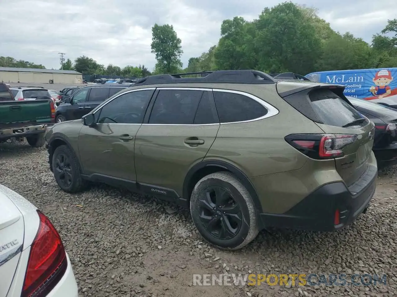 2 Photograph of a damaged car 4S4BTGKD1L3248488 SUBARU OUTBACK 2020