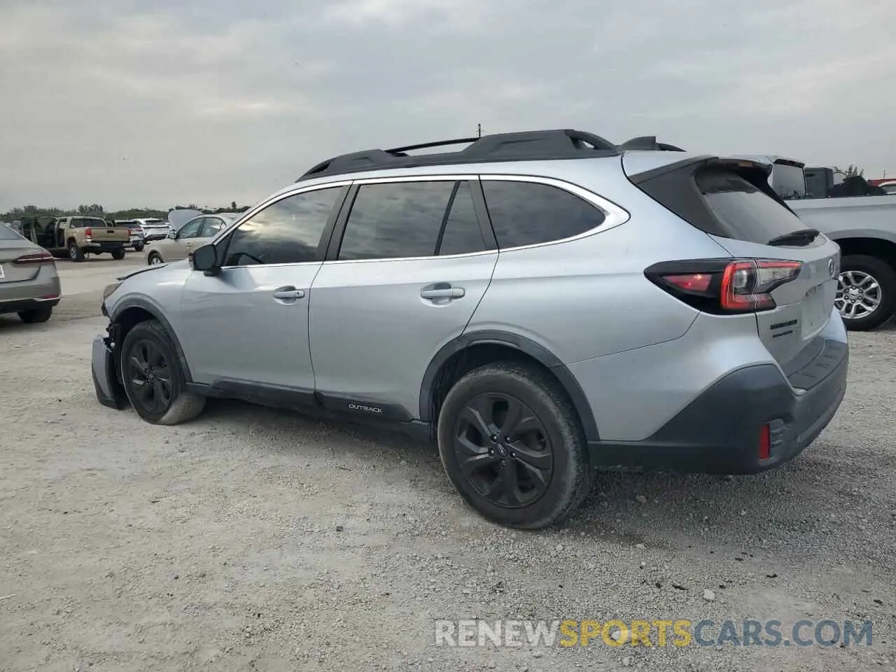 2 Photograph of a damaged car 4S4BTGKD2L3135438 SUBARU OUTBACK 2020