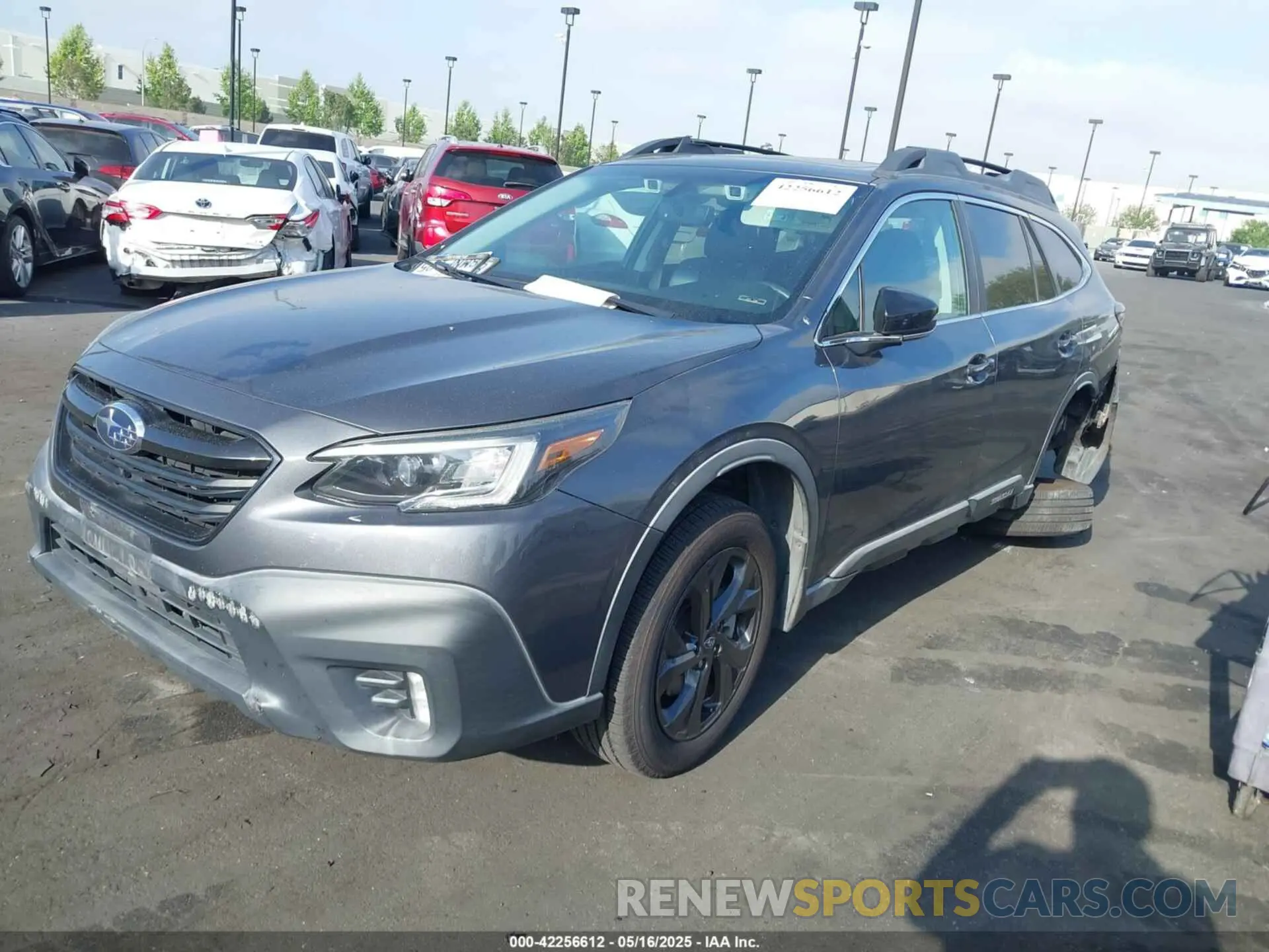 2 Photograph of a damaged car 4S4BTGKD3L3124884 SUBARU OUTBACK 2020