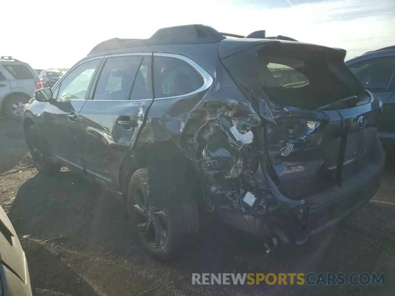 2 Photograph of a damaged car 4S4BTGKD3L3178444 SUBARU OUTBACK 2020