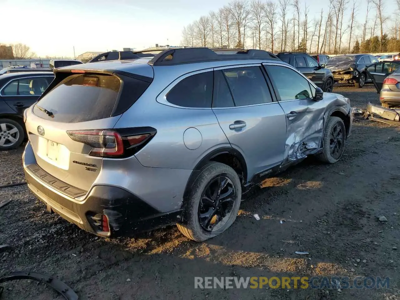 3 Photograph of a damaged car 4S4BTGKD4L3234570 SUBARU OUTBACK 2020