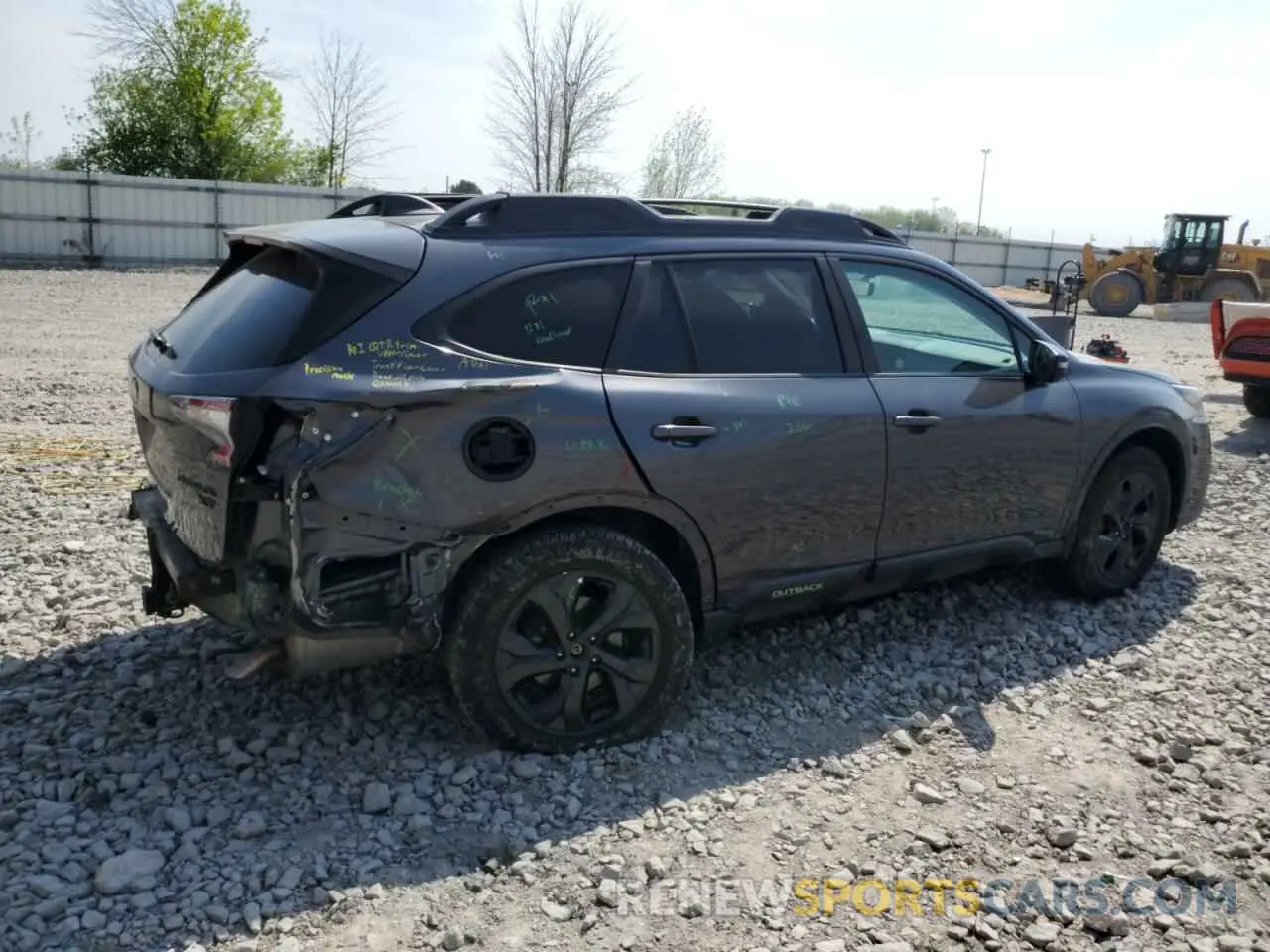 3 Photograph of a damaged car 4S4BTGKD8L3119244 SUBARU OUTBACK 2020