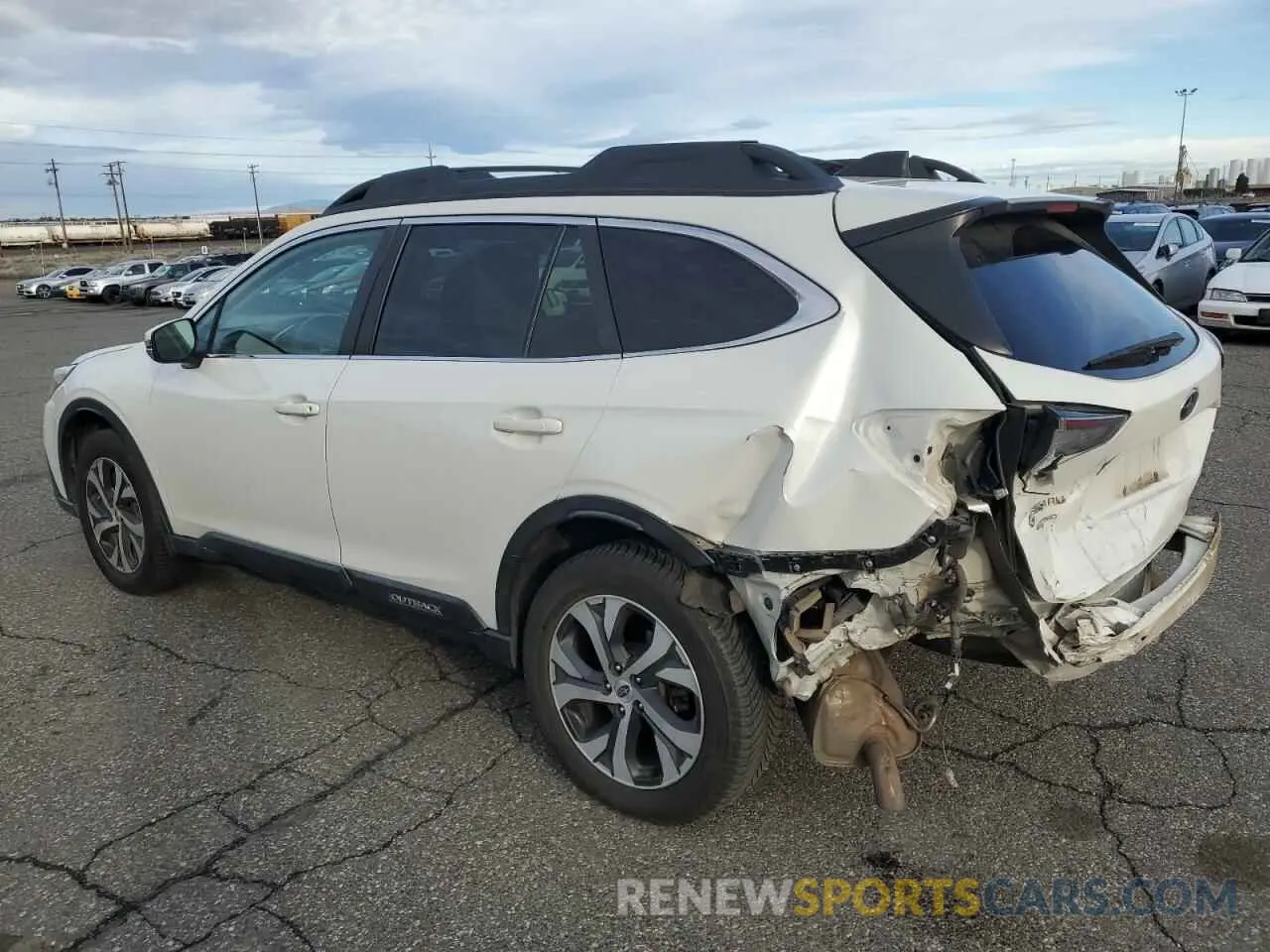 2 Photograph of a damaged car 4S4BTGND0L3127561 SUBARU OUTBACK 2020