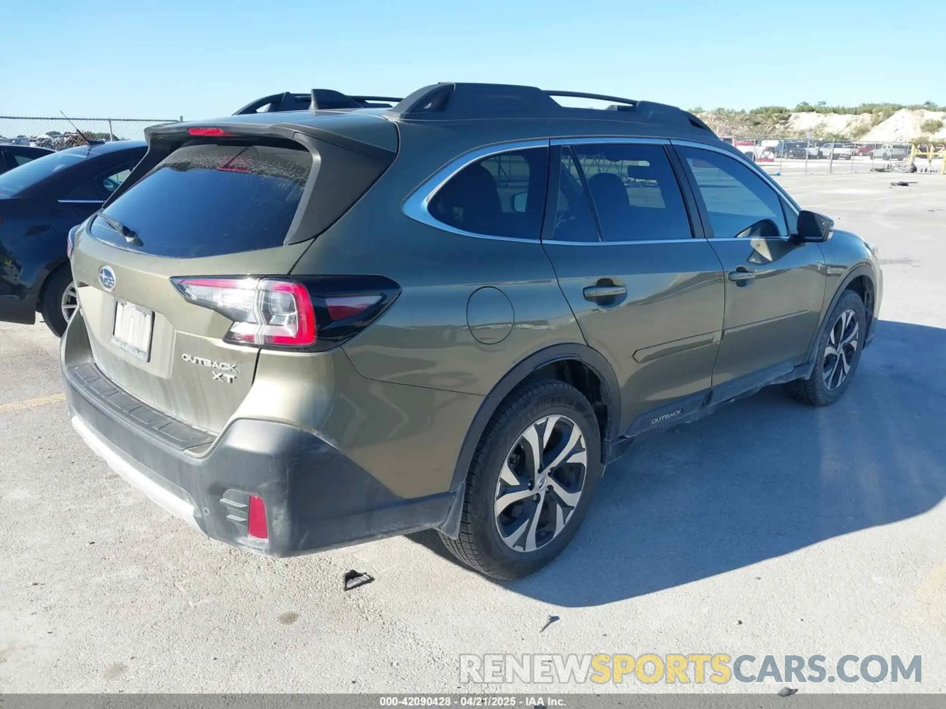 4 Photograph of a damaged car 4S4BTGND1L3230486 SUBARU OUTBACK 2020