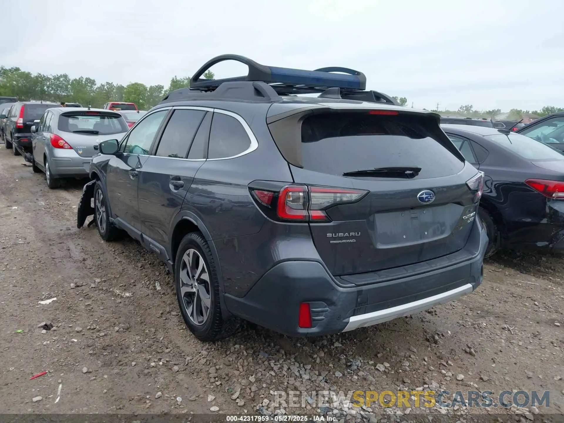 3 Photograph of a damaged car 4S4BTGND2L3182528 SUBARU OUTBACK 2020