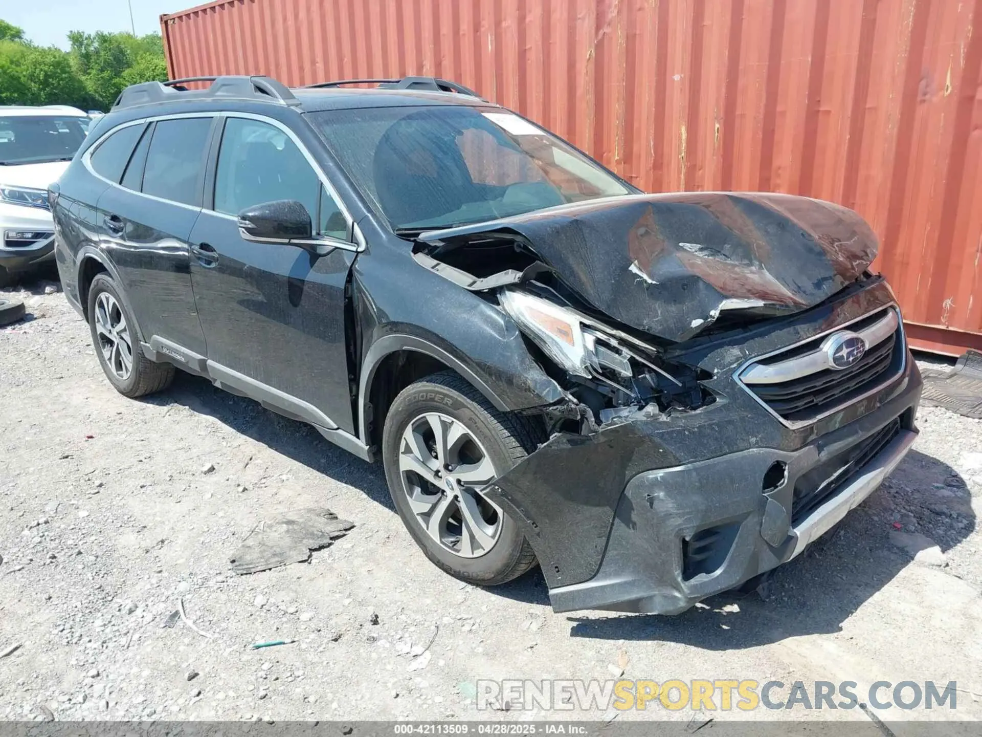 1 Photograph of a damaged car 4S4BTGND3L3118739 SUBARU OUTBACK 2020