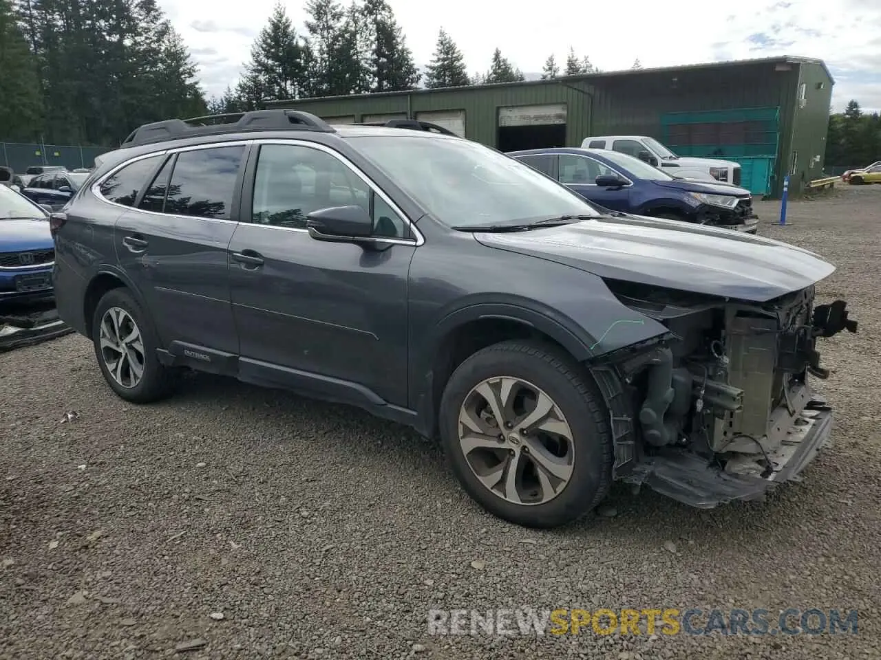 4 Photograph of a damaged car 4S4BTGND5L3142685 SUBARU OUTBACK 2020
