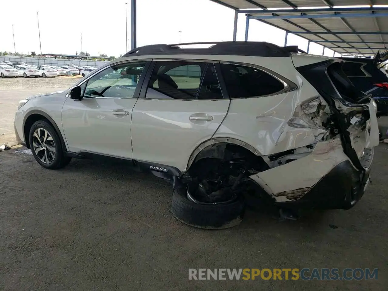 2 Photograph of a damaged car 4S4BTGND5L3196150 SUBARU OUTBACK 2020