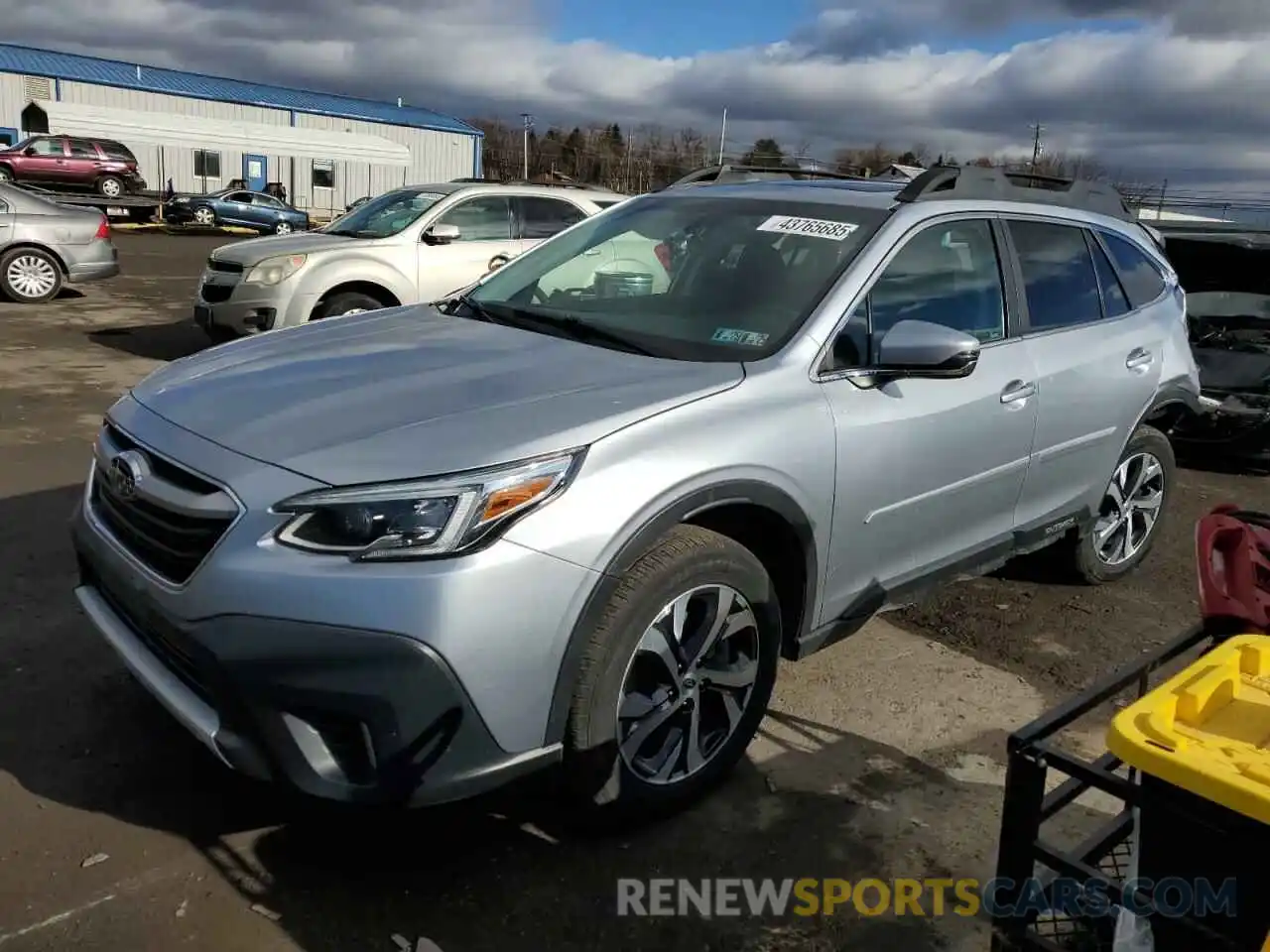 1 Photograph of a damaged car 4S4BTGND5L3233780 SUBARU OUTBACK 2020