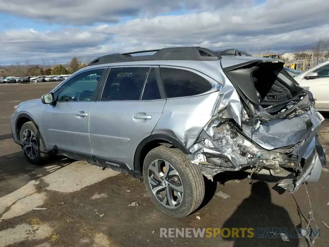 2 Photograph of a damaged car 4S4BTGND5L3233780 SUBARU OUTBACK 2020