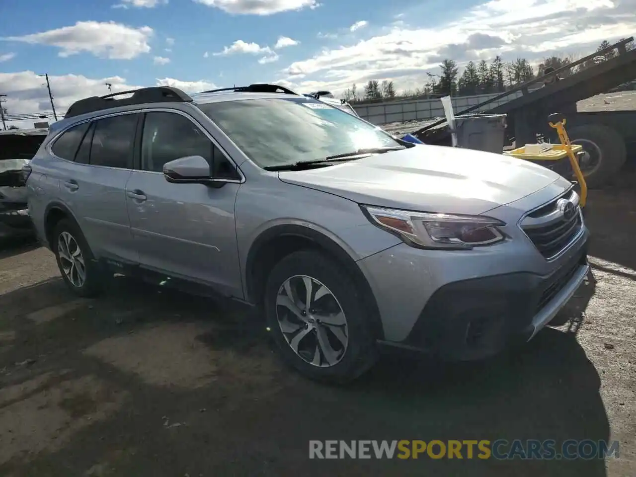 4 Photograph of a damaged car 4S4BTGND5L3233780 SUBARU OUTBACK 2020