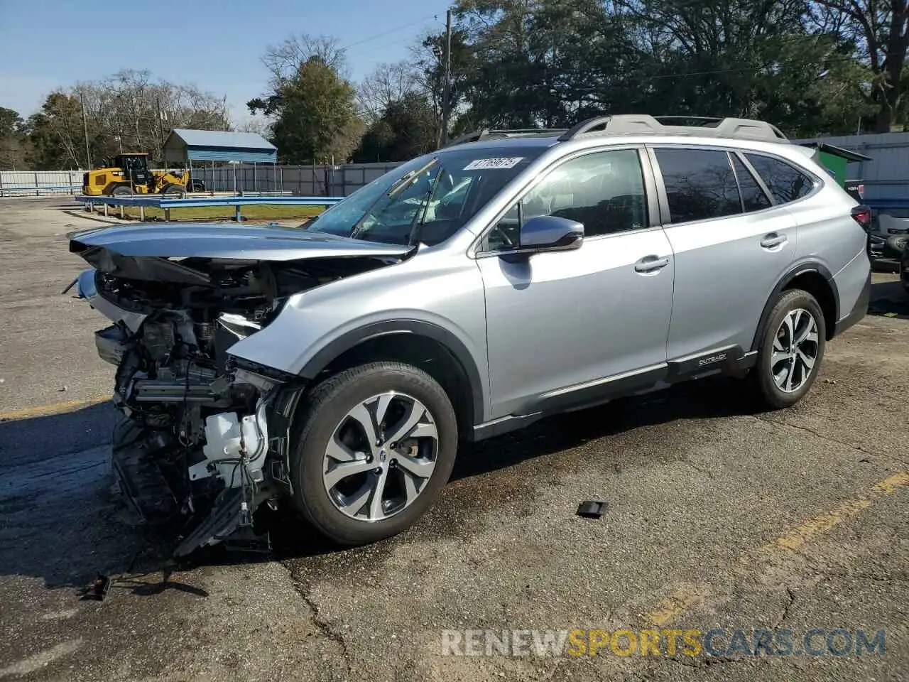 1 Photograph of a damaged car 4S4BTGND6L3198697 SUBARU OUTBACK 2020