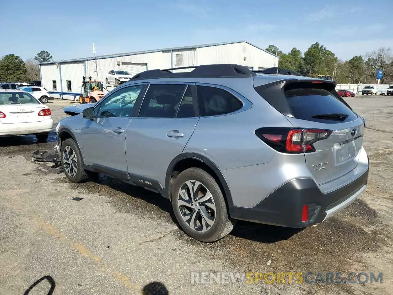 2 Photograph of a damaged car 4S4BTGND6L3198697 SUBARU OUTBACK 2020