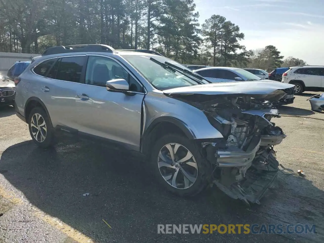 4 Photograph of a damaged car 4S4BTGND6L3198697 SUBARU OUTBACK 2020