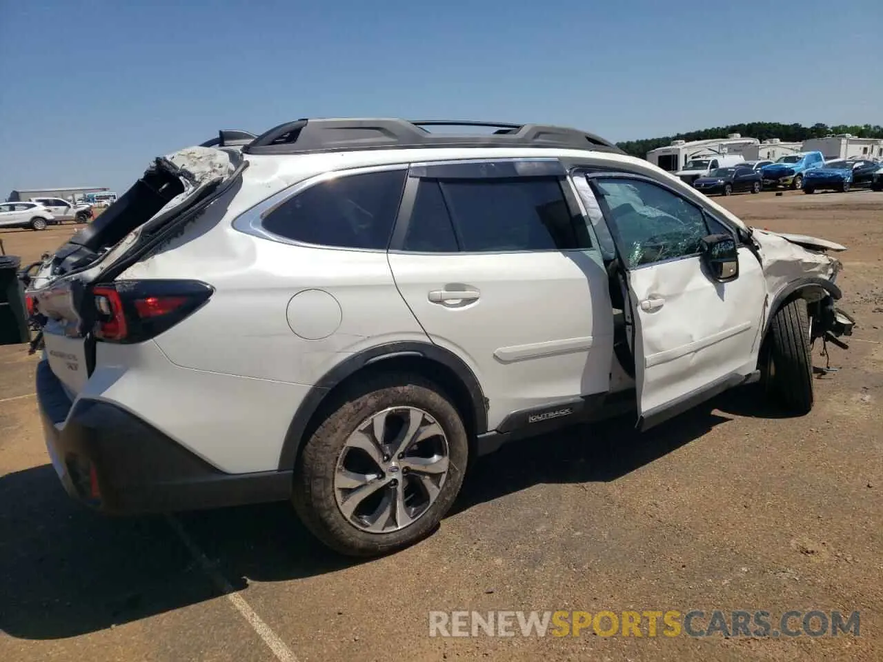 3 Photograph of a damaged car 4S4BTGND7L3124737 SUBARU OUTBACK 2020