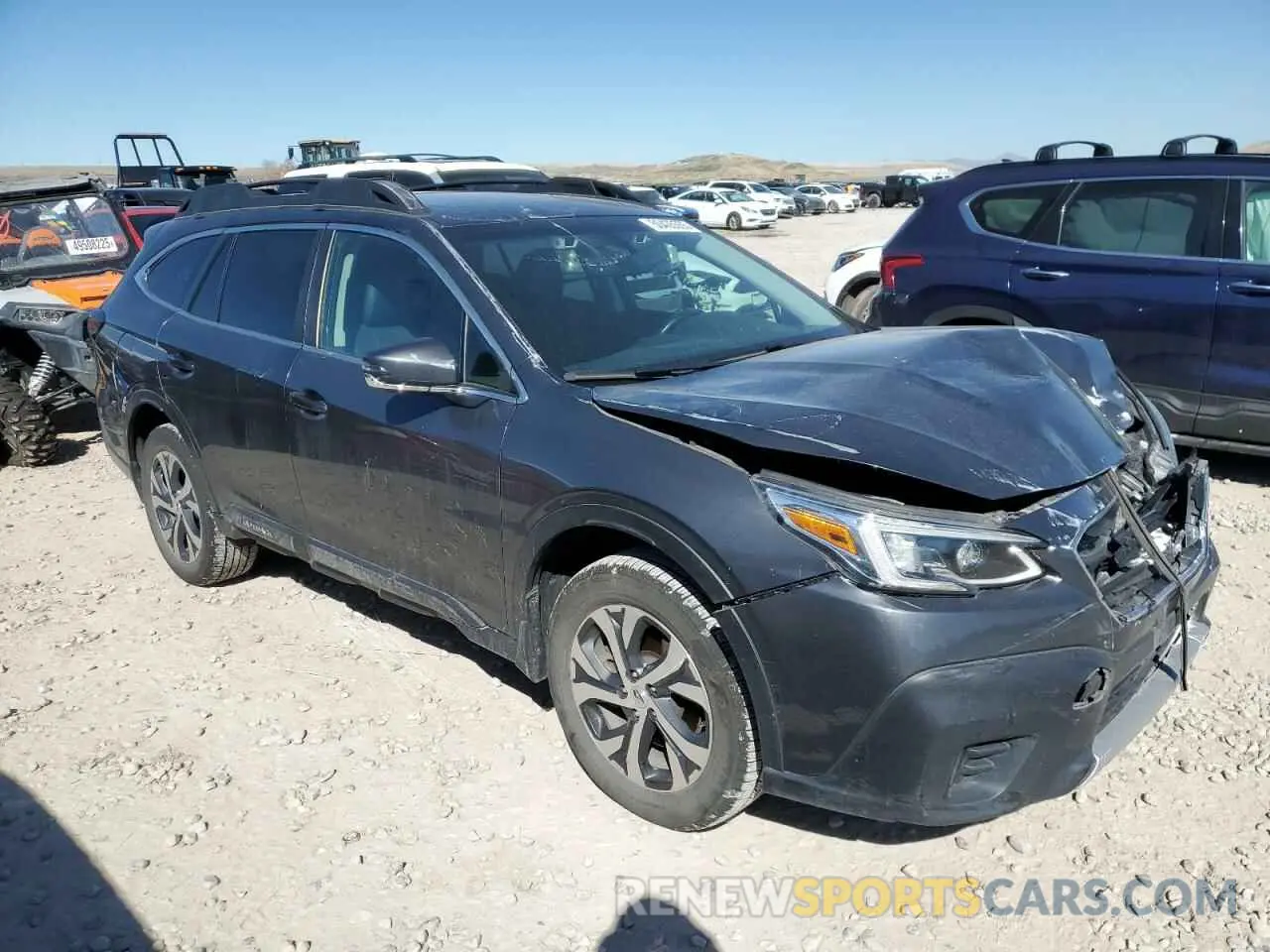 4 Photograph of a damaged car 4S4BTGNDXL3255290 SUBARU OUTBACK 2020