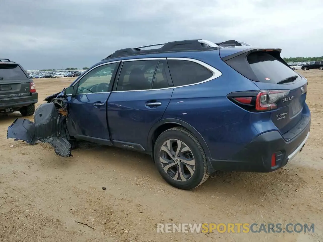 2 Photograph of a damaged car 4S4BTGPD0L3227320 SUBARU OUTBACK 2020