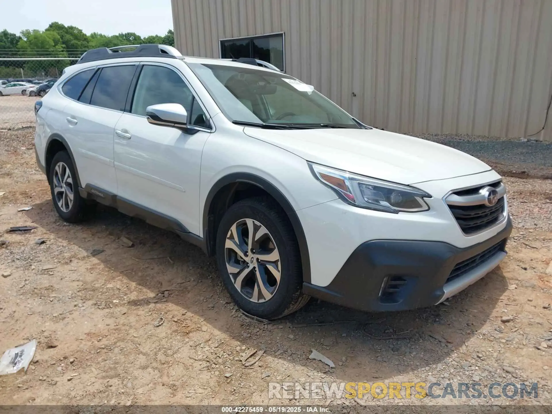 1 Photograph of a damaged car 4S4BTGPD4L3241107 SUBARU OUTBACK 2020