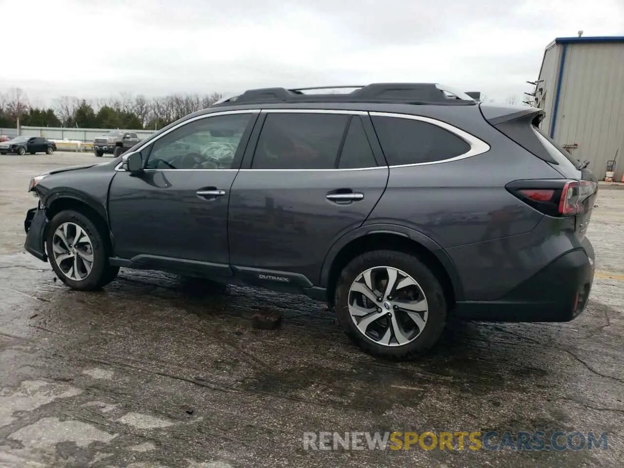 2 Photograph of a damaged car 4S4BTGPD7L3117381 SUBARU OUTBACK 2020