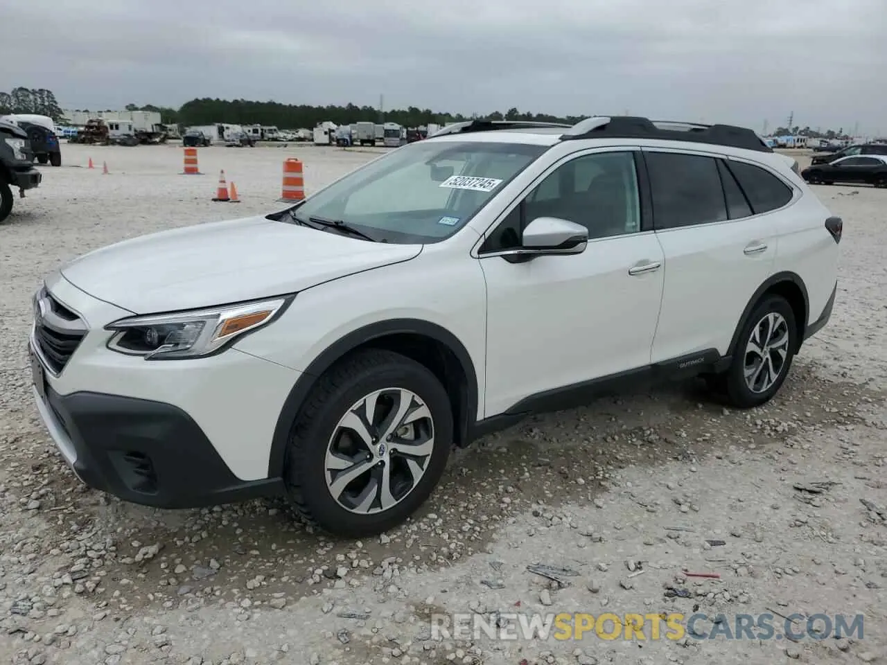 1 Photograph of a damaged car 4S4BTGPD7L3128168 SUBARU OUTBACK 2020