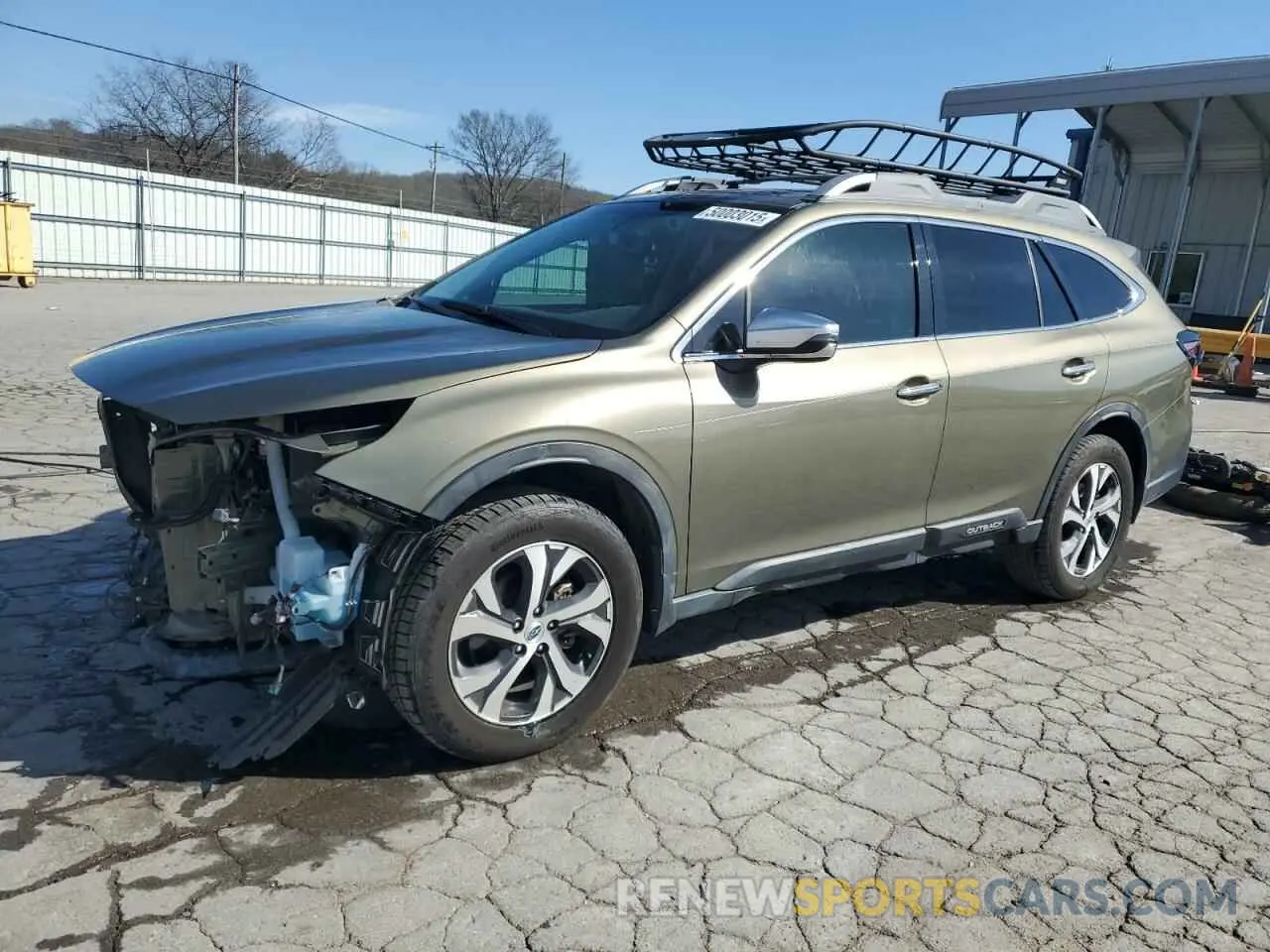 1 Photograph of a damaged car 4S4BTGPD9L3221239 SUBARU OUTBACK 2020