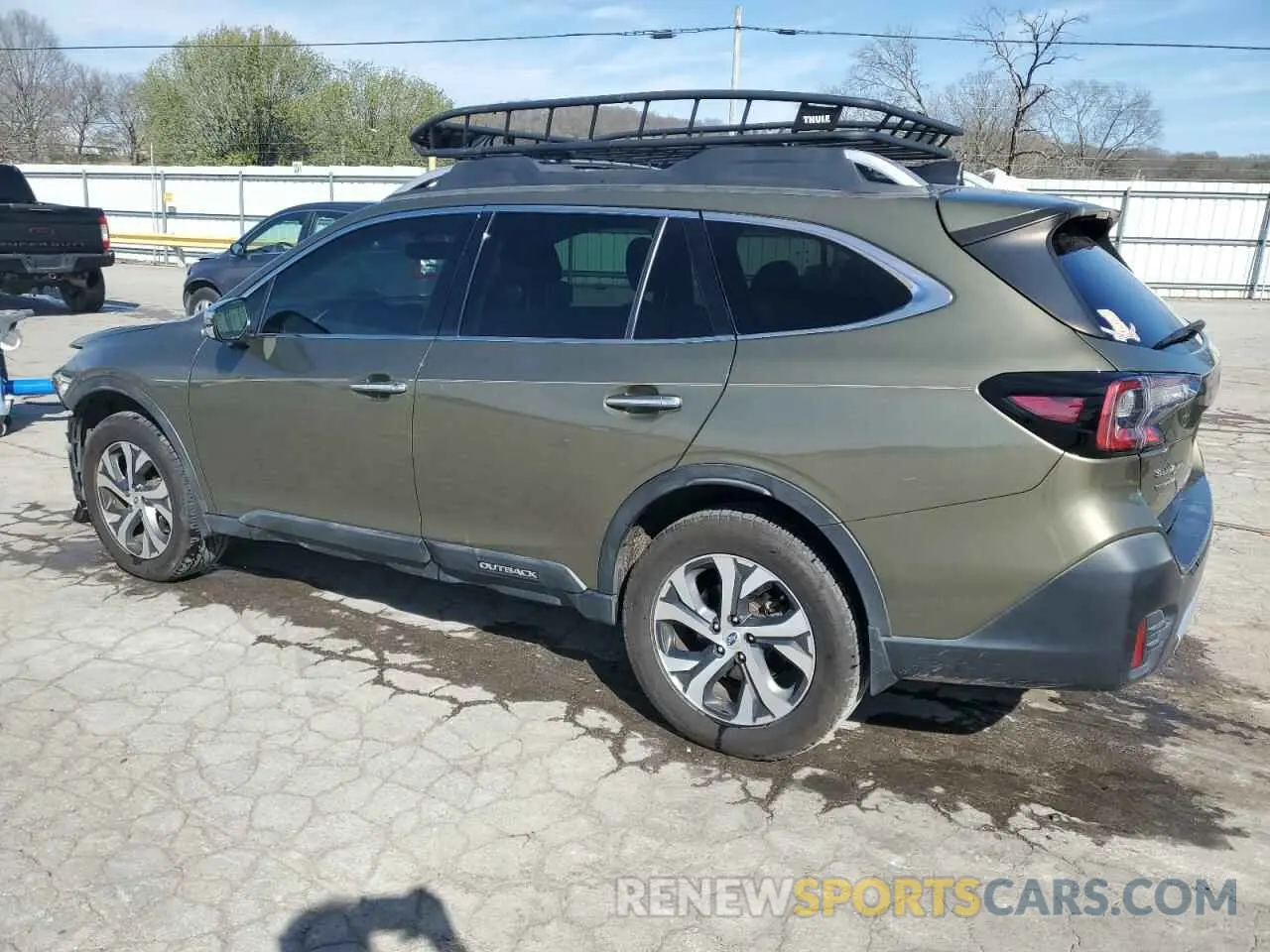 2 Photograph of a damaged car 4S4BTGPD9L3221239 SUBARU OUTBACK 2020