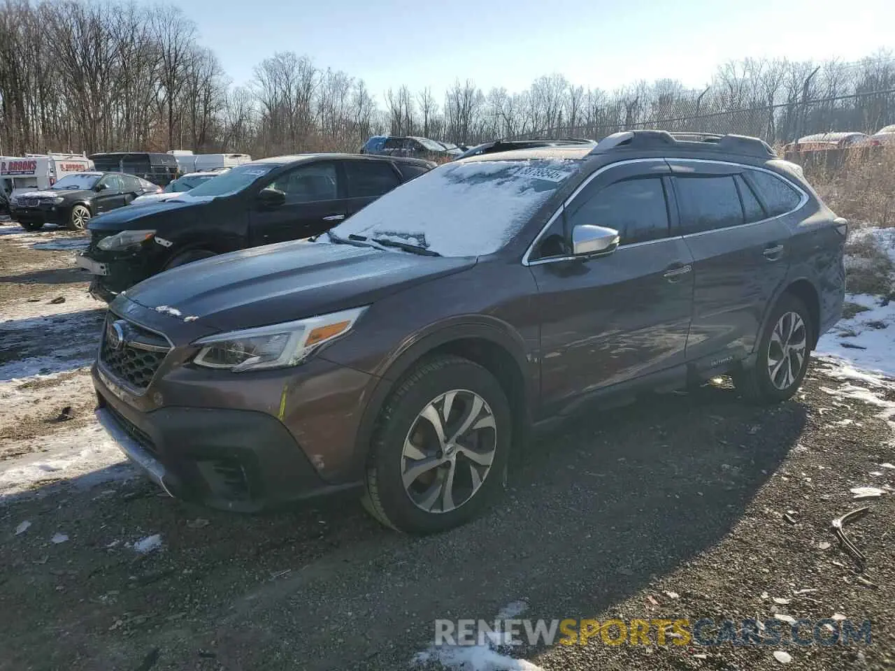 1 Photograph of a damaged car 4S4BTGPD9L3271171 SUBARU OUTBACK 2020