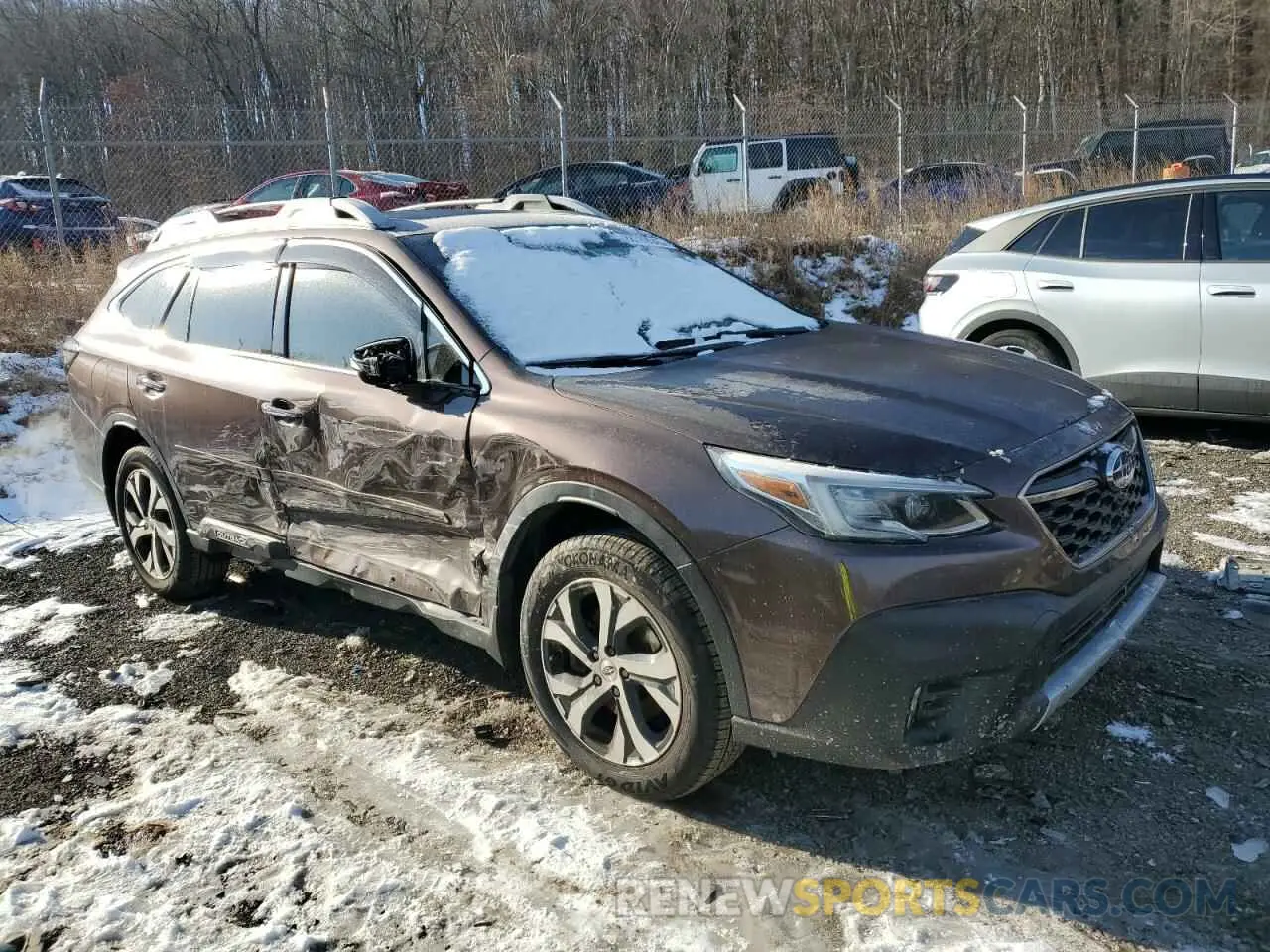 4 Photograph of a damaged car 4S4BTGPD9L3271171 SUBARU OUTBACK 2020
