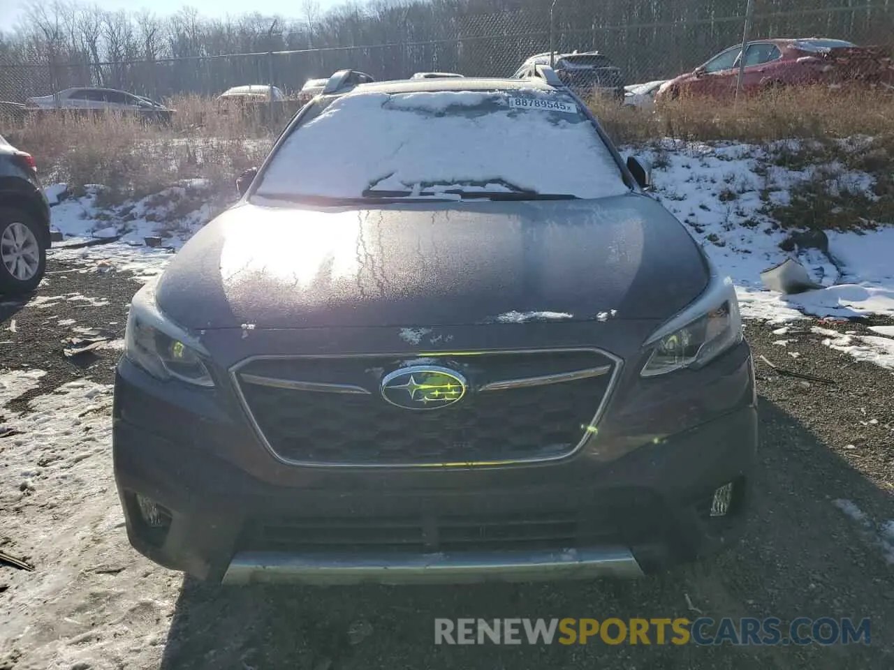 5 Photograph of a damaged car 4S4BTGPD9L3271171 SUBARU OUTBACK 2020