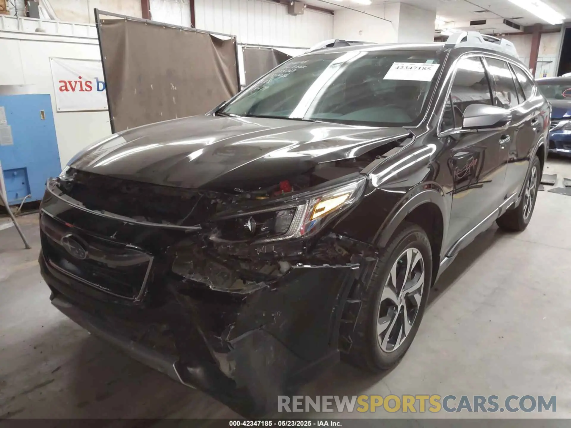 2 Photograph of a damaged car 4S4BTGPDXL3110036 SUBARU OUTBACK 2020