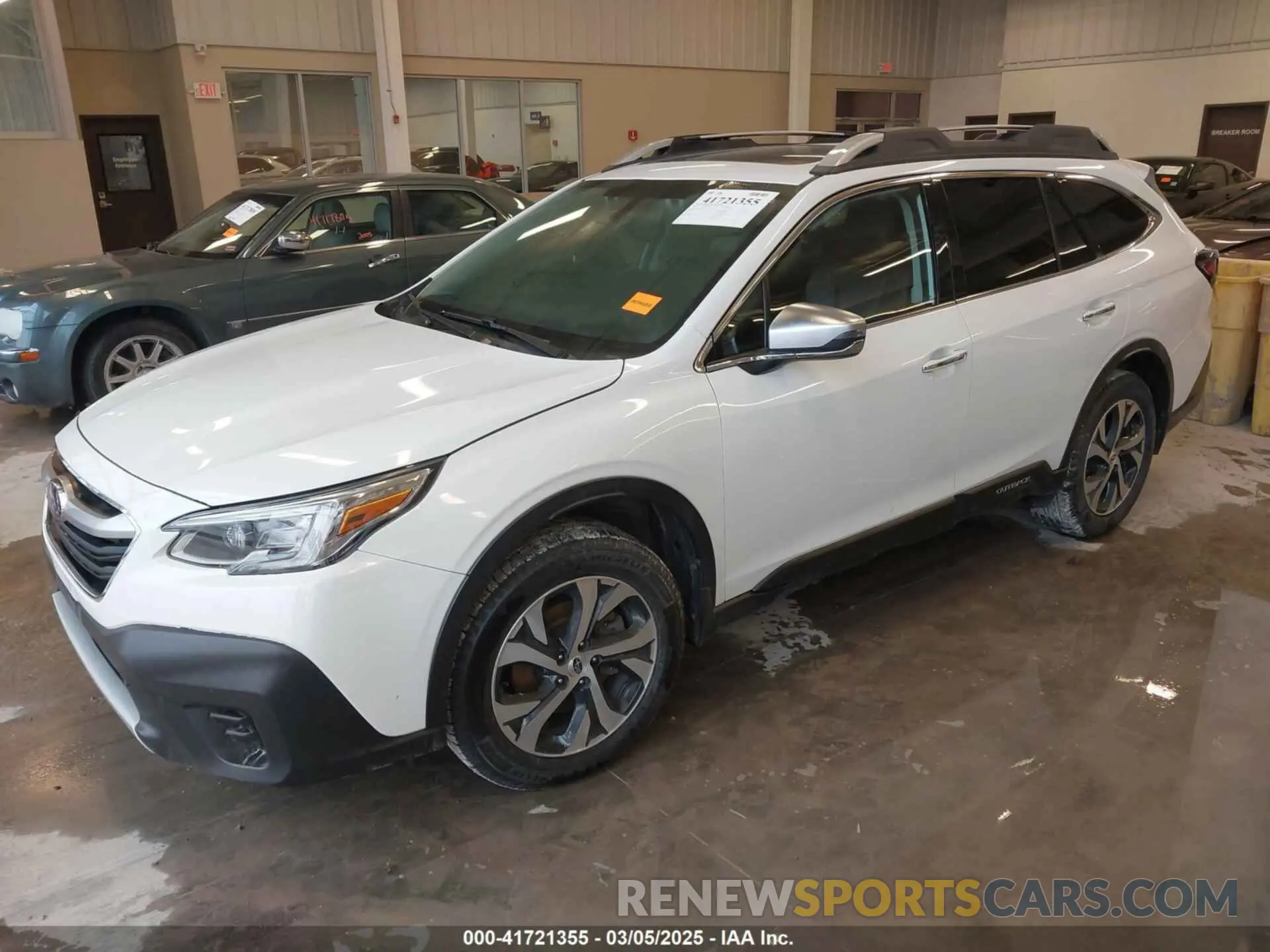 2 Photograph of a damaged car 4S4BTGPDXL3135308 SUBARU OUTBACK 2020