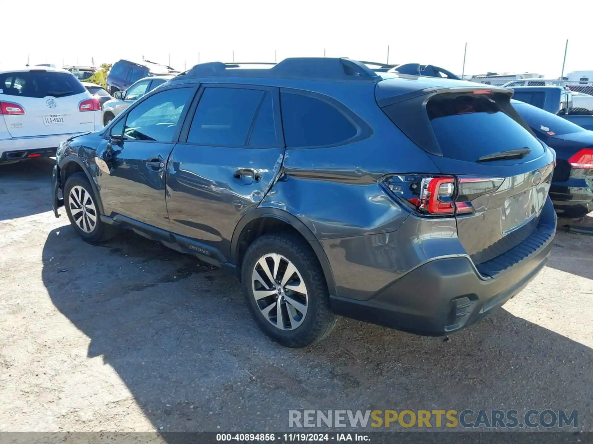 3 Photograph of a damaged car 4S4BTAAC1M3196657 SUBARU OUTBACK 2021