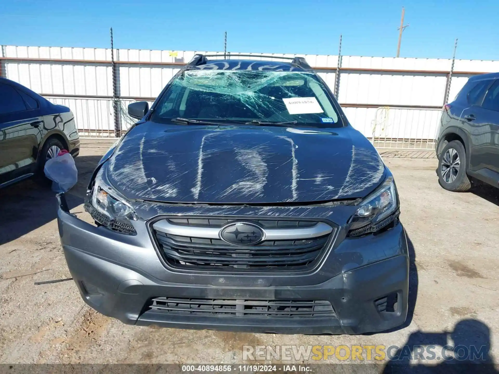 6 Photograph of a damaged car 4S4BTAAC1M3196657 SUBARU OUTBACK 2021