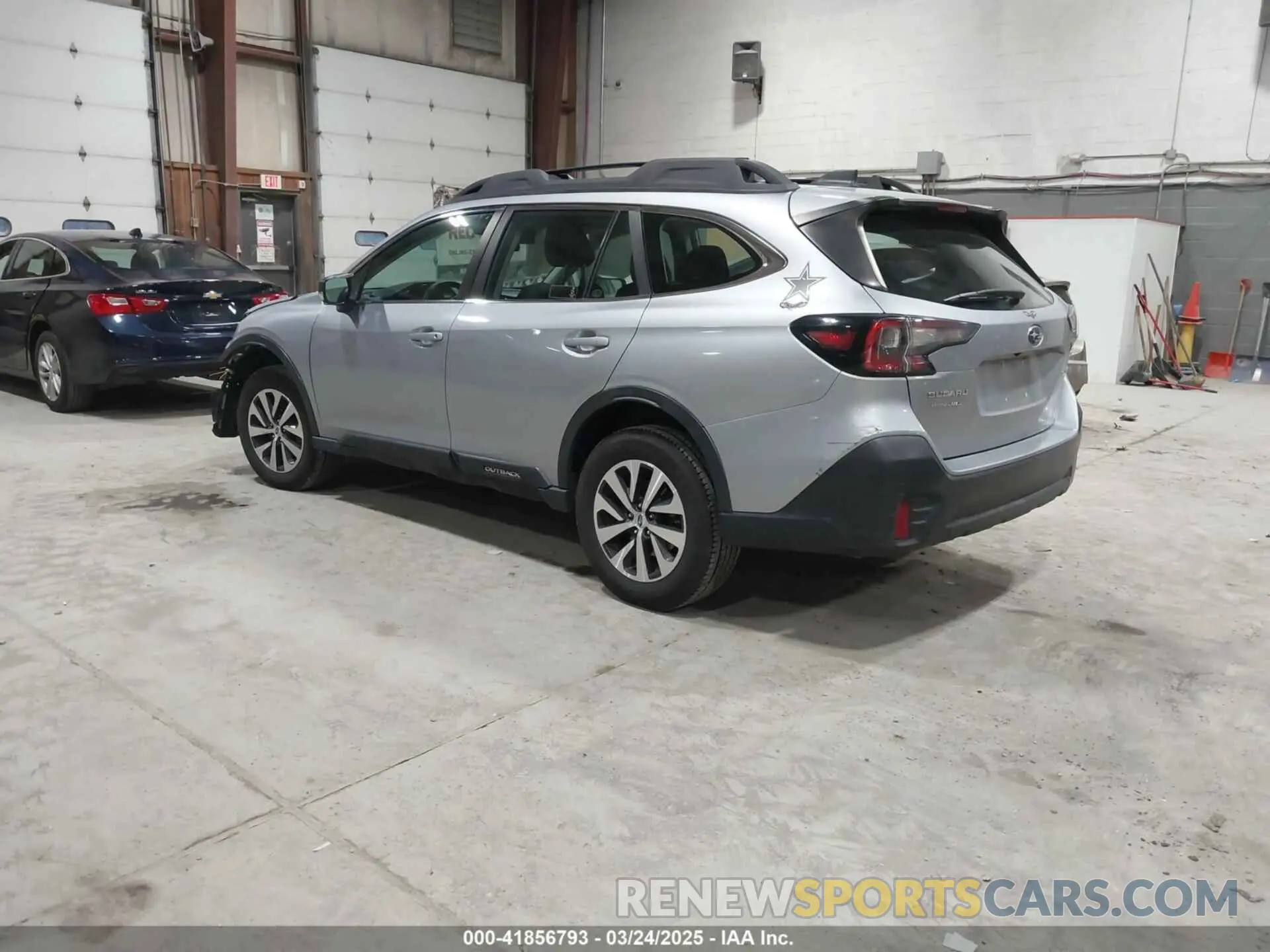3 Photograph of a damaged car 4S4BTAAC9M3106994 SUBARU OUTBACK 2021