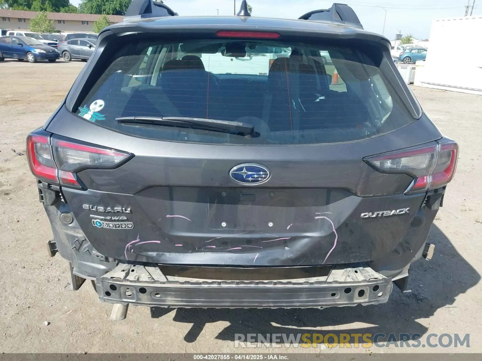 17 Photograph of a damaged car 4S4BTAAC9M3129305 SUBARU OUTBACK 2021