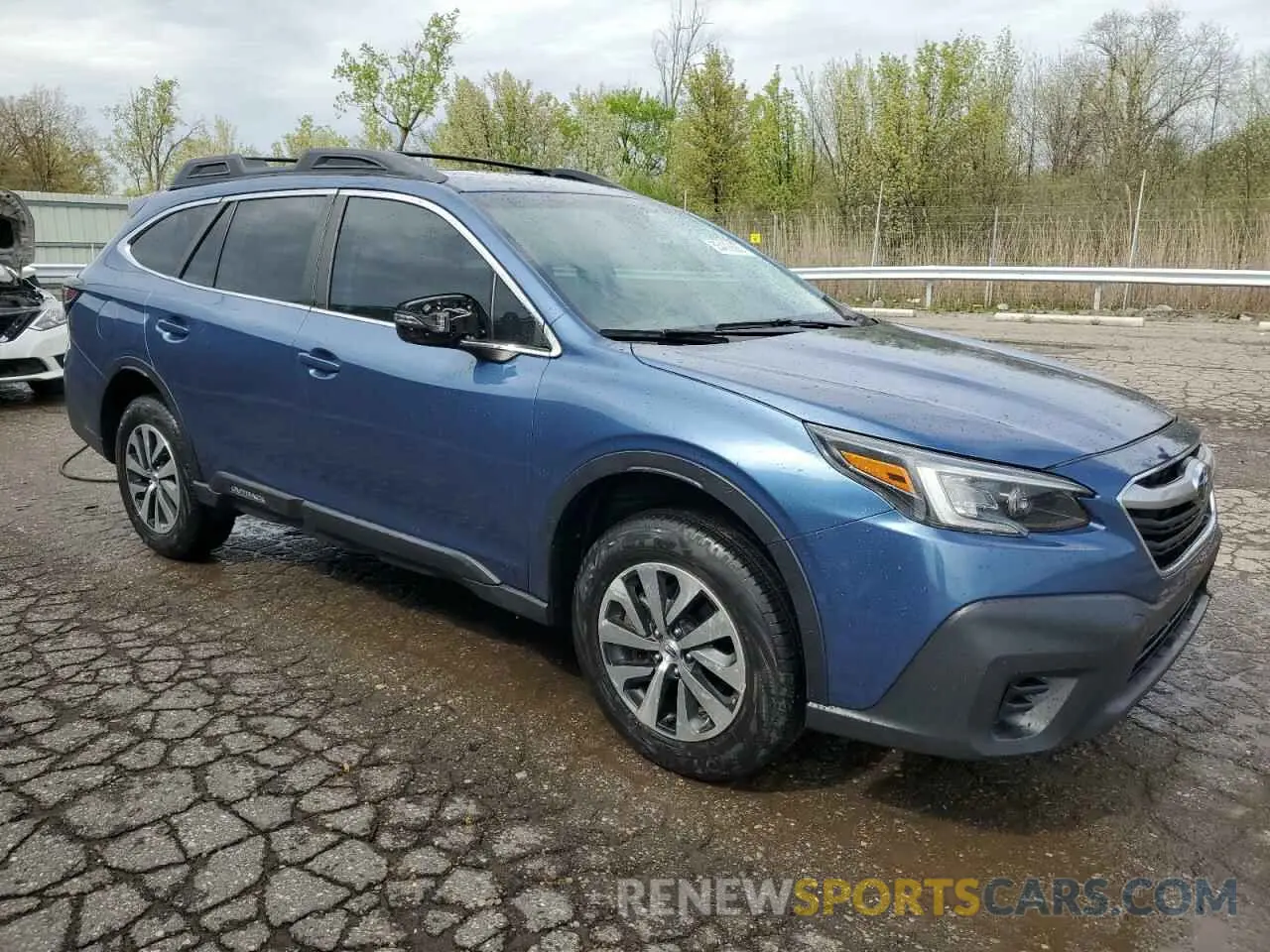 4 Photograph of a damaged car 4S4BTACC0M3101969 SUBARU OUTBACK 2021