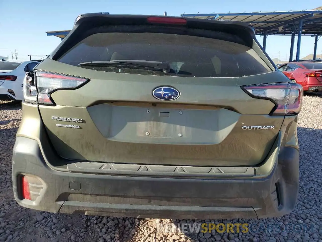 6 Photograph of a damaged car 4S4BTACC0M3116746 SUBARU OUTBACK 2021