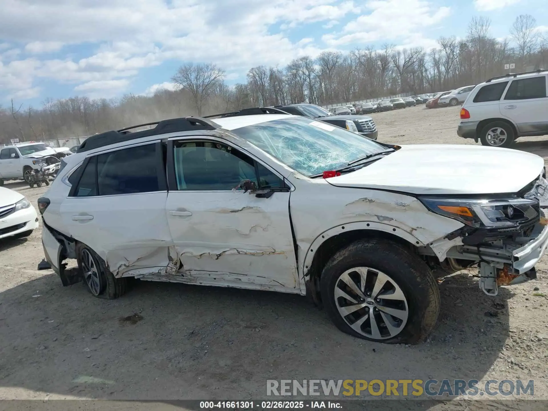 17 Photograph of a damaged car 4S4BTACC0M3211243 SUBARU OUTBACK 2021