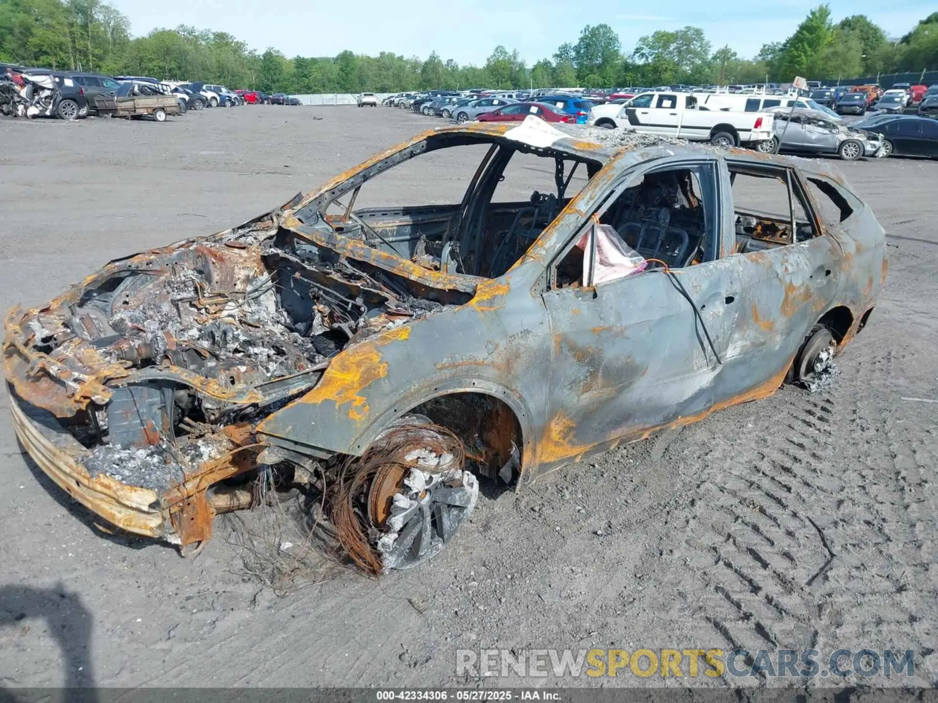 2 Photograph of a damaged car 4S4BTACC1M3153319 SUBARU OUTBACK 2021