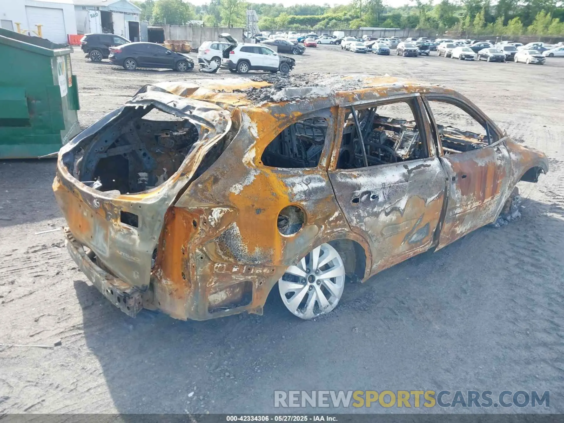 4 Photograph of a damaged car 4S4BTACC1M3153319 SUBARU OUTBACK 2021