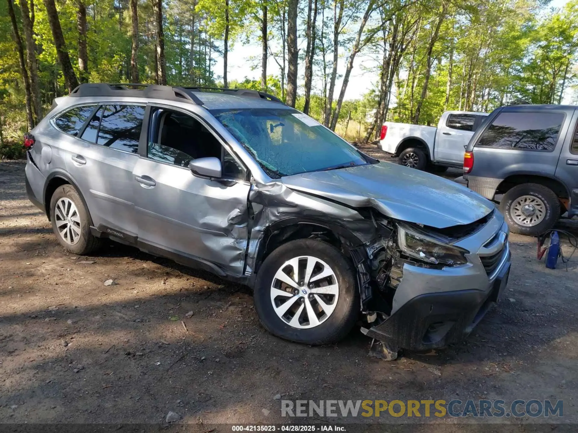 1 Photograph of a damaged car 4S4BTACC1M3210201 SUBARU OUTBACK 2021