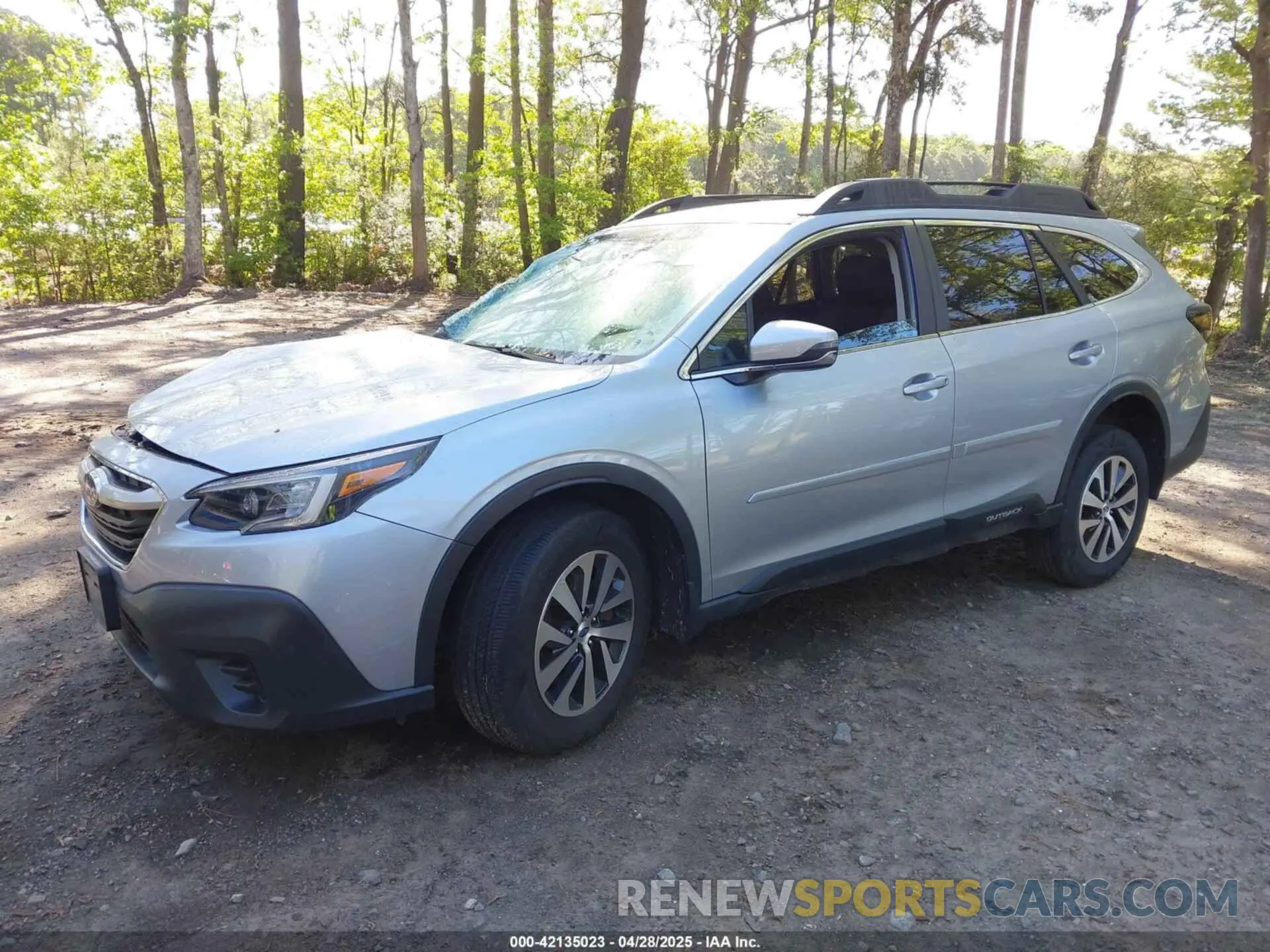 2 Photograph of a damaged car 4S4BTACC1M3210201 SUBARU OUTBACK 2021
